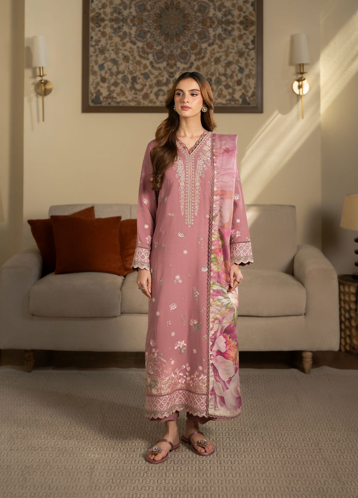 Neeshay Winter Reverie  Karandi Embroidered Suits 3 Piece