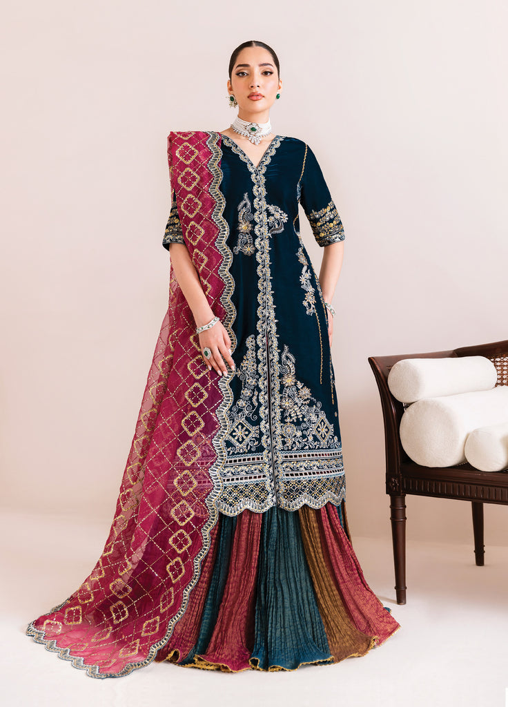 Makhmal by Alizeh Fashion Luxury Velvet Embroidered 3 Piece Suits