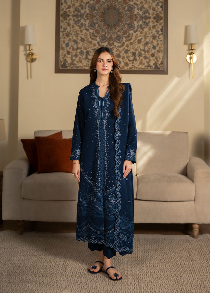 Neeshay Winter Reverie Karandi Embroidered Suits 3 Piece