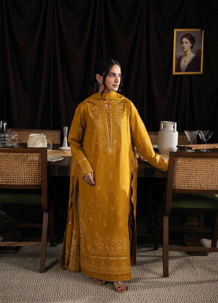 Neeshay Winter Reverie  Karandi Embroidered Suits 3 Piece