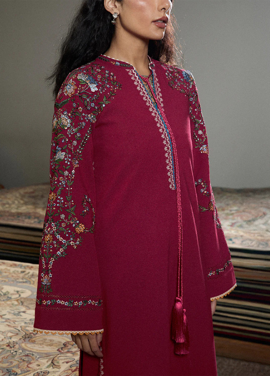 Jugnu by Hussain Rehar Karandi Embroidered Suits 3 Piece