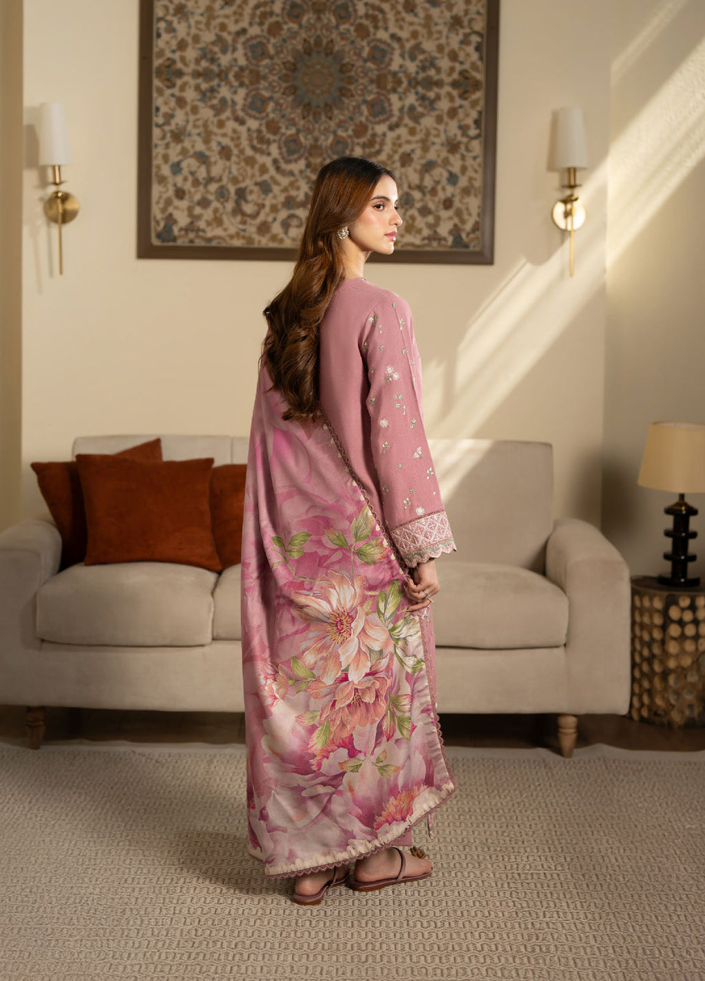 Neeshay Winter Reverie  Karandi Embroidered Suits 3 Piece