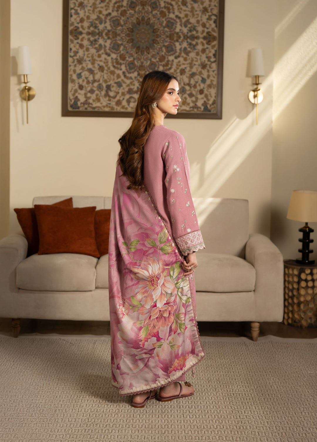 Neeshay Winter Reverie  Karandi Embroidered Suits 3 Piece