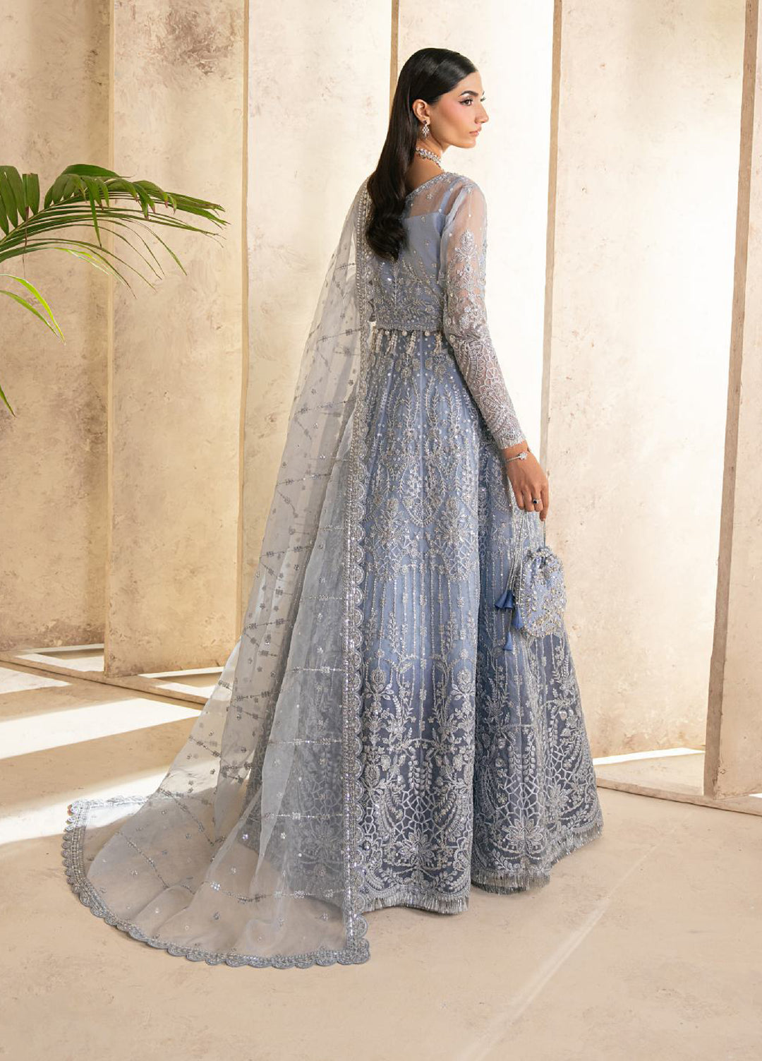 Azira by Gulaal  Luxury Embroidered Organza 3 piece