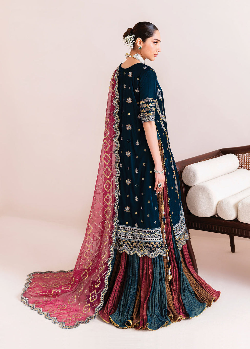 Makhmal by Alizeh Fashion Luxury Velvet Embroidered 3 Piece Suits