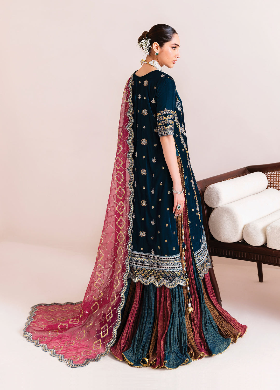 Makhmal by Alizeh Fashion Luxury Velvet Embroidered 3 Piece Suits