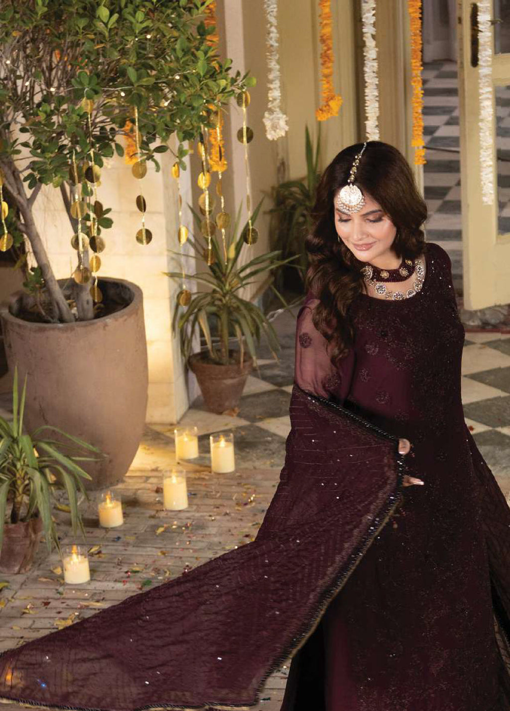 Shagun by Imrozia Premium Women 3 Piece Chiffon Suit