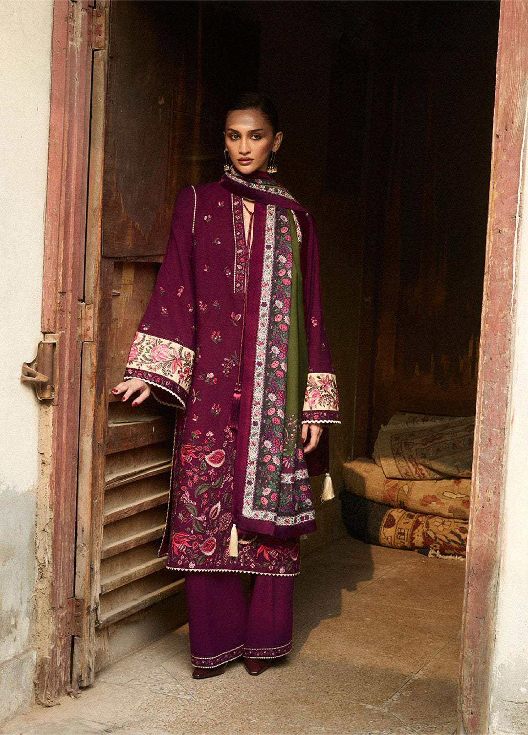 Jugnu by Hussain Rehar Karandi Embroidered Suits 3 Piece