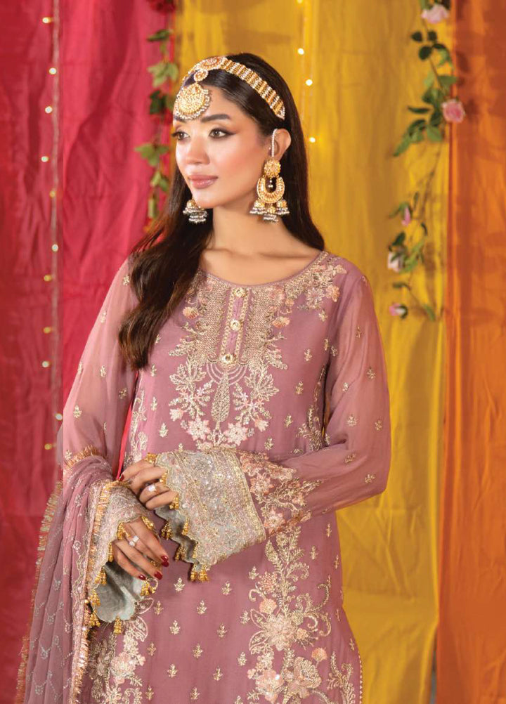 Shagun by Imrozia Premium Women 3 Piece Chiffon Suit