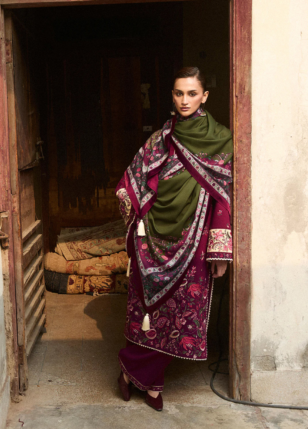 Jugnu by Hussain Rehar Karandi Embroidered Suits 3 Piece