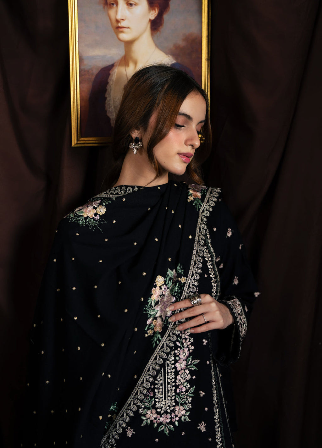Neeshay Winter Reverie  Karandi Embroidered Suits 3 Piece