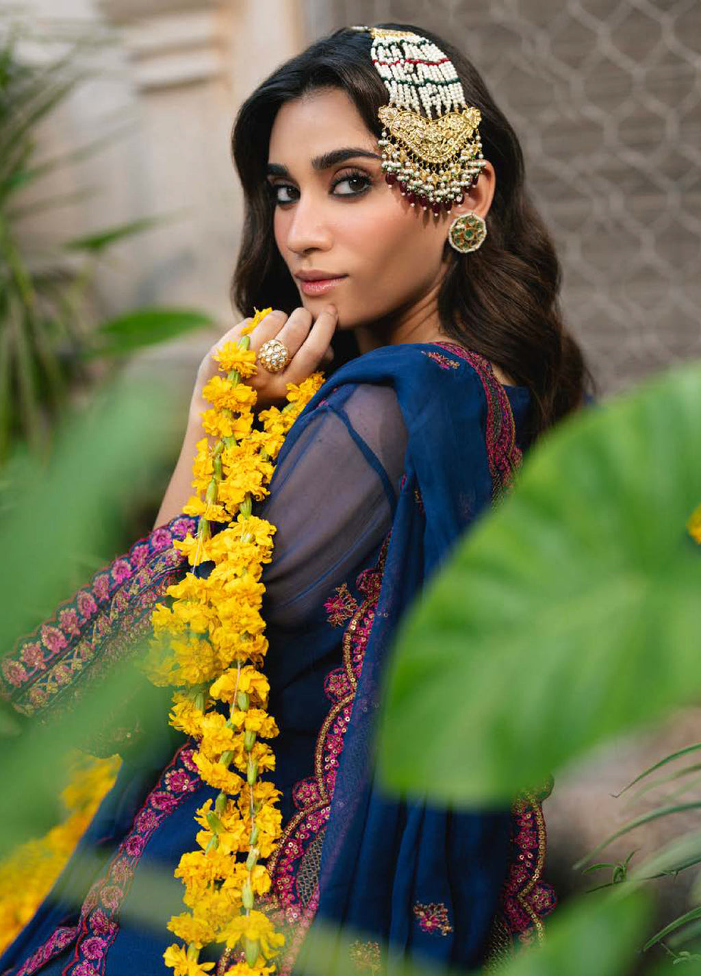 Gulnaar by Freesia Embroidered Chiffon Suits d 3 Piece