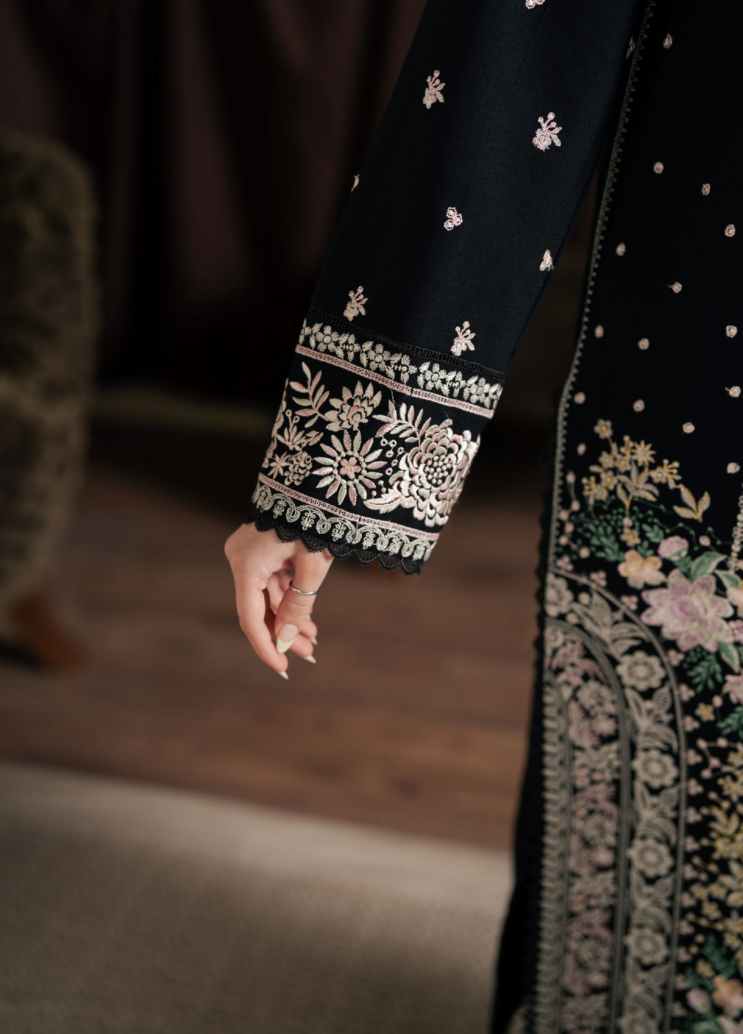 Neeshay Winter Reverie  Karandi Embroidered Suits 3 Piece