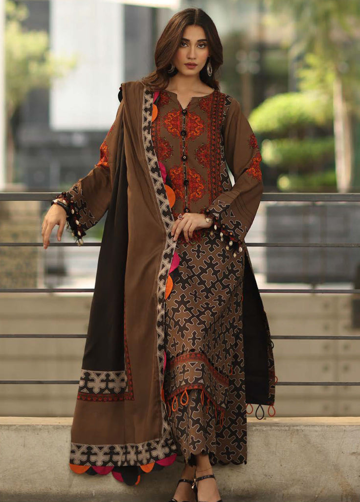 C Prints by Charizma Printed Linen Suits  3 Piece