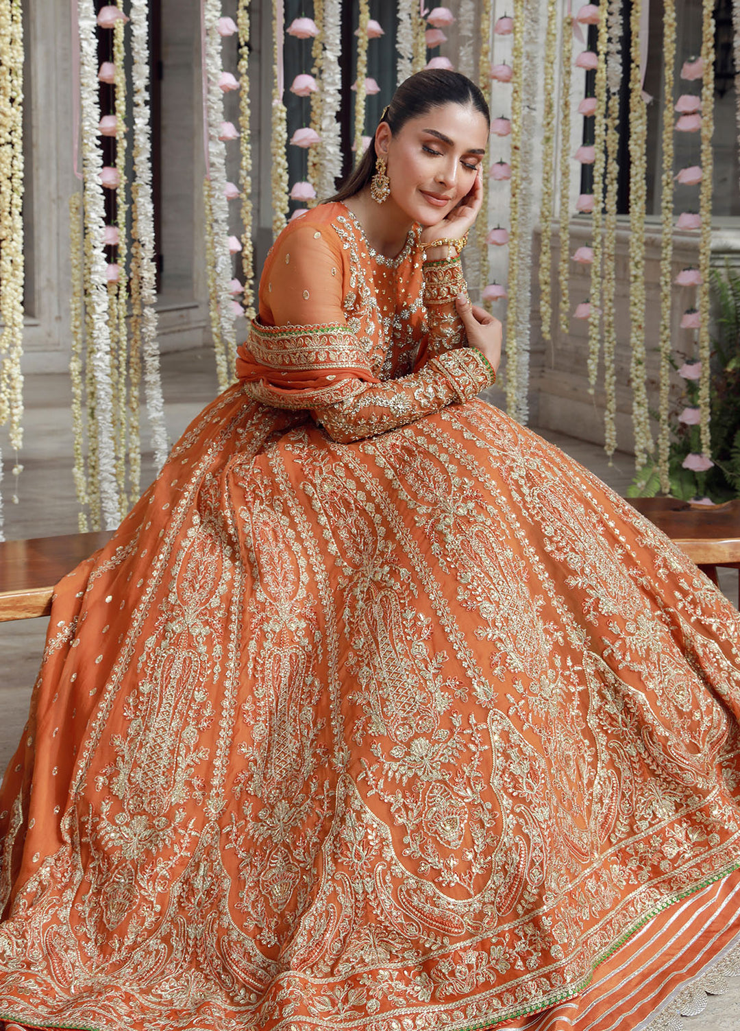 Gulmina | Embroidered Chiffon 3-Piece Suit