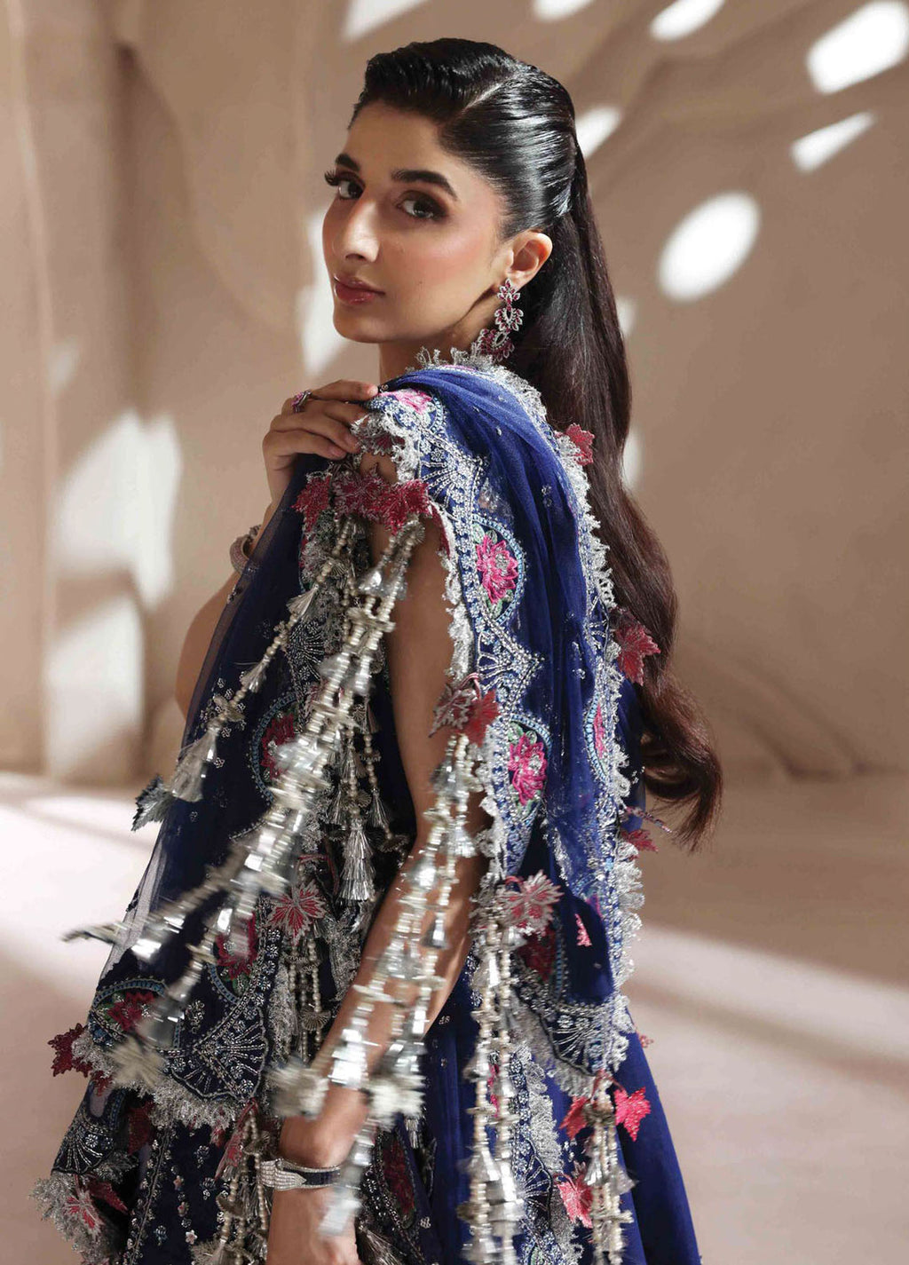 Lilianne by Republic Womenswear Embroidered Net Suits3 Piece