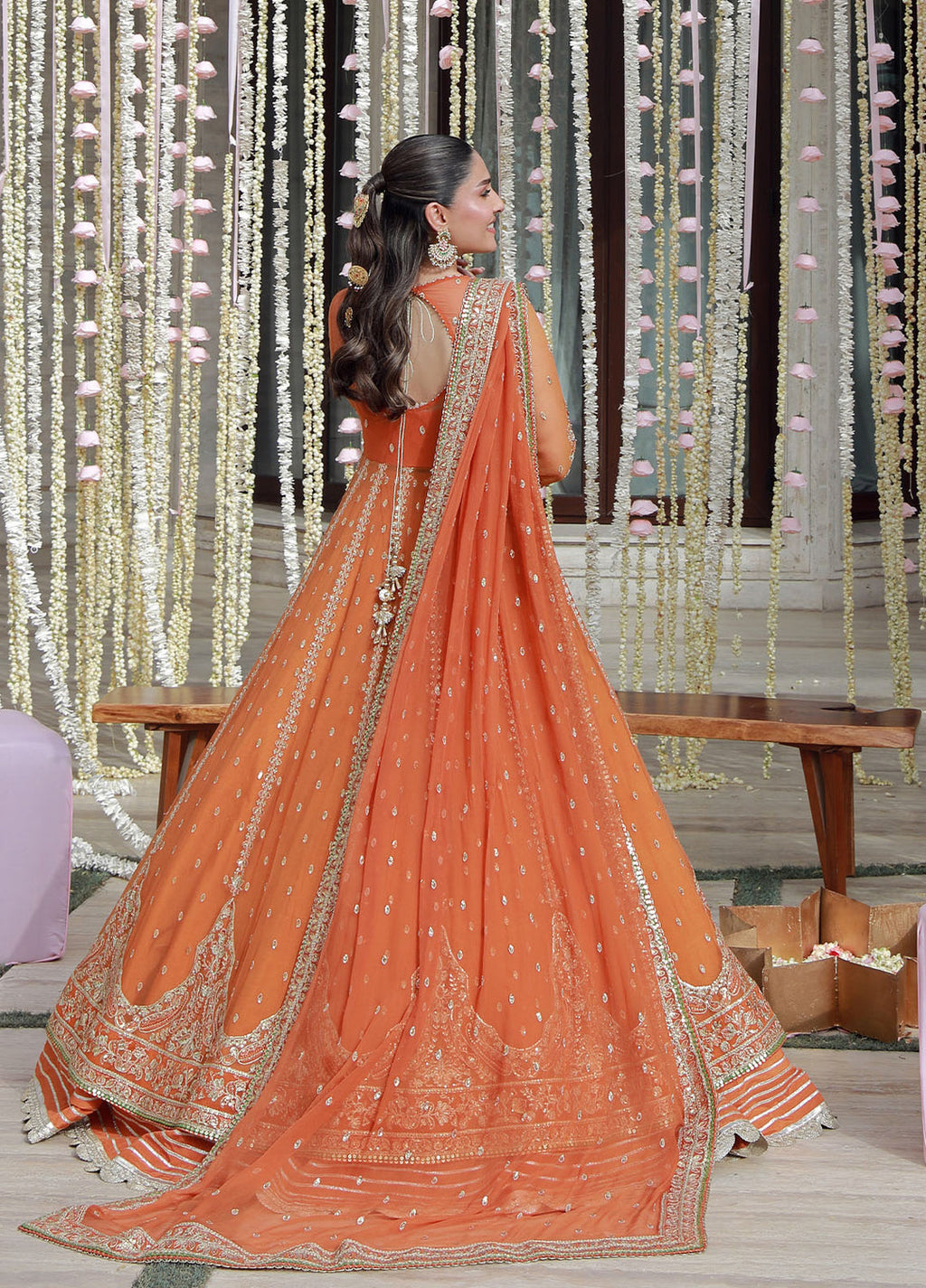 Gulmina | Embroidered Chiffon 3-Piece Suit