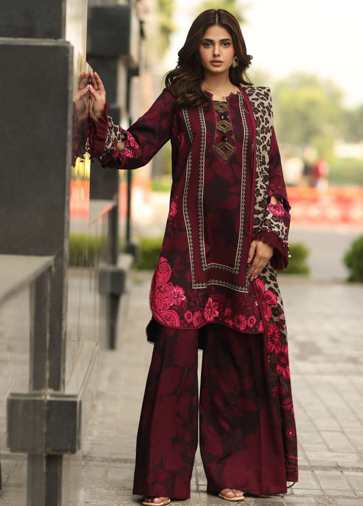 C Prints by Charizma Printed Linen Suits  3 Piece