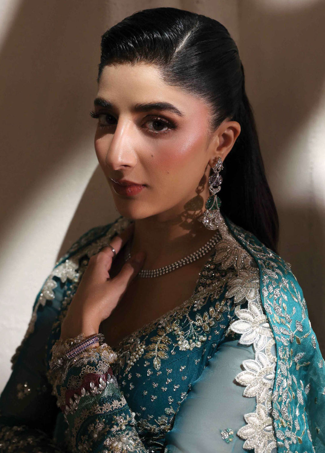 Lilianne by Republic Womenswear Embroidered Organza Suits 3 Piece