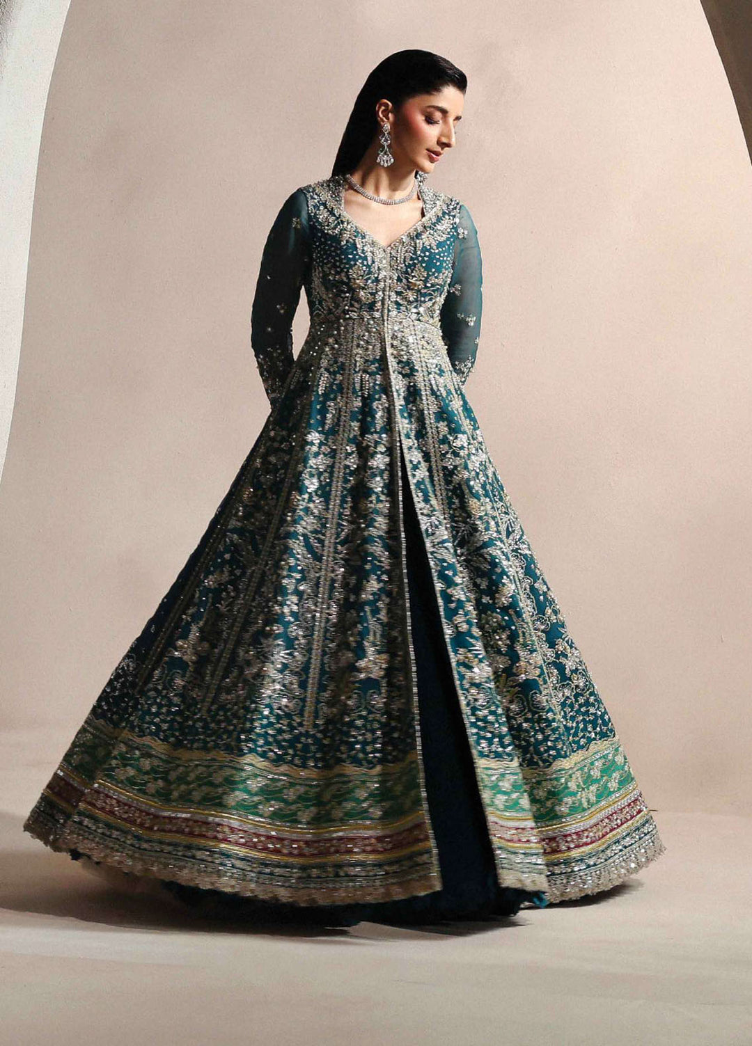 Lilianne by Republic Womenswear Embroidered Organza Suits 3 Piece