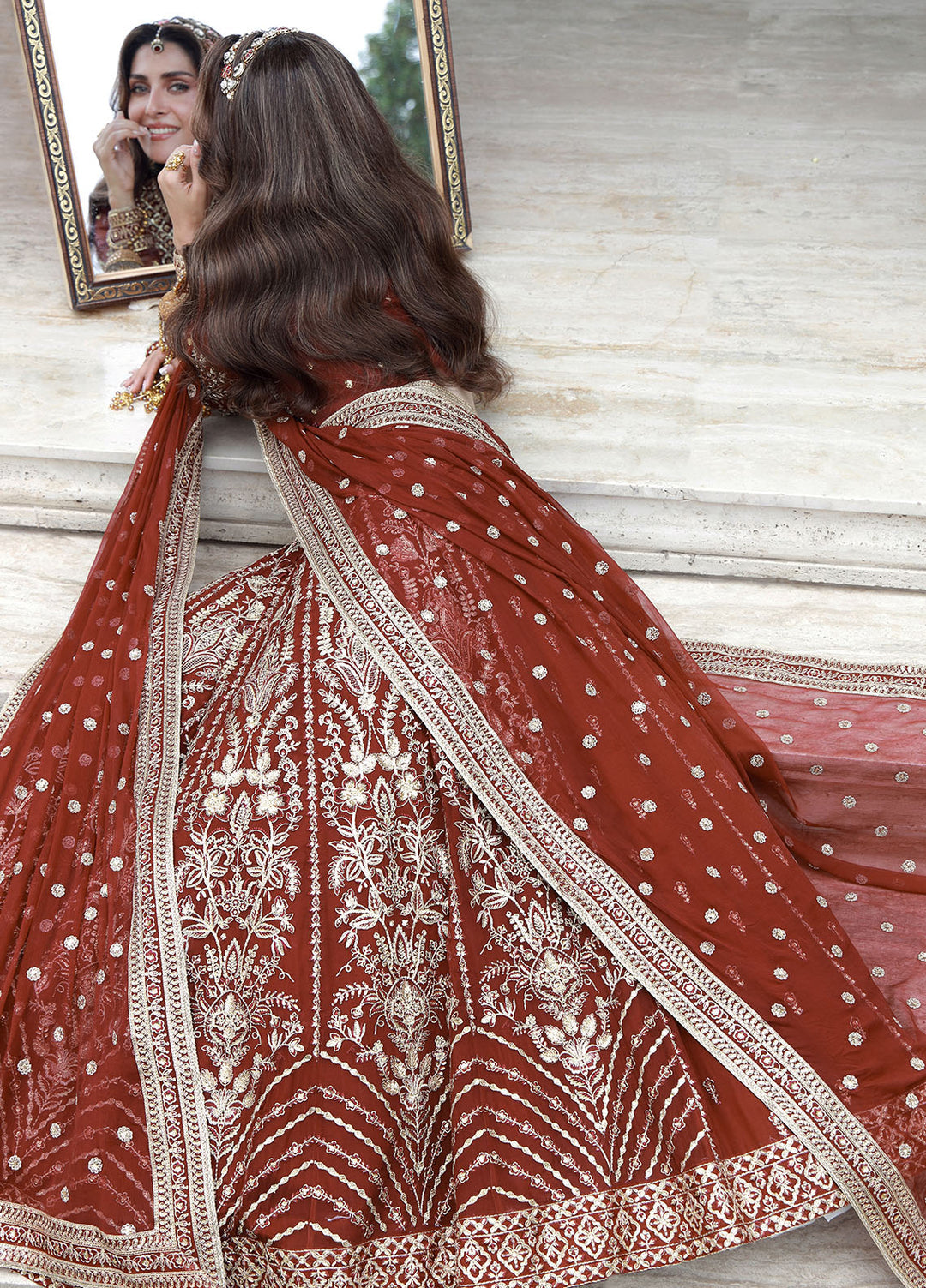 Gulmina | Embroidered Chiffon 3-Piece Unstitched Suit