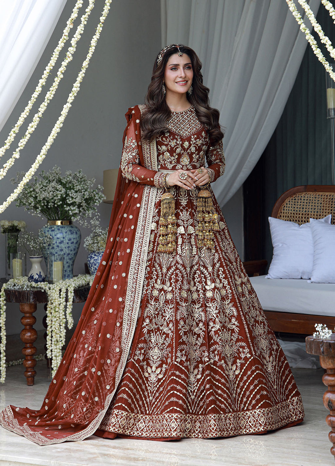 Gulmina | Embroidered Chiffon 3-Piece Unstitched Suit