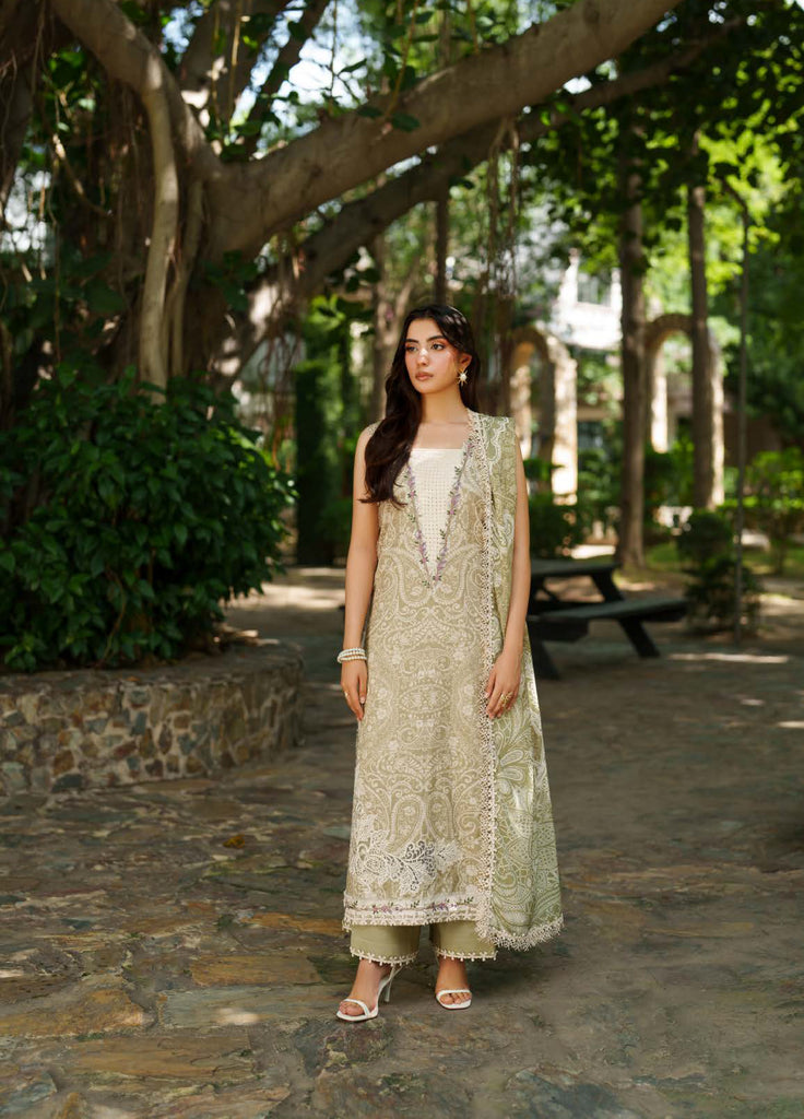 Meraki by Asifa And Nabeel Unstitched Viscose Embroidered Suits 3 Piece