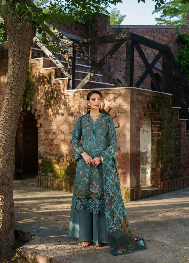 Meraki by Asifa And Nabeel  Viscose Embroidered Suits 3 Piece