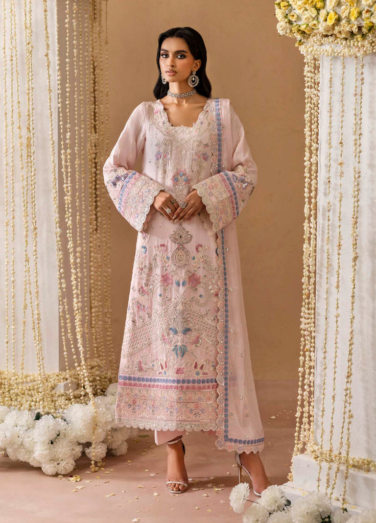 Shehrzadi by Emaan Adeel  Embroidered Chiffon 3 piece