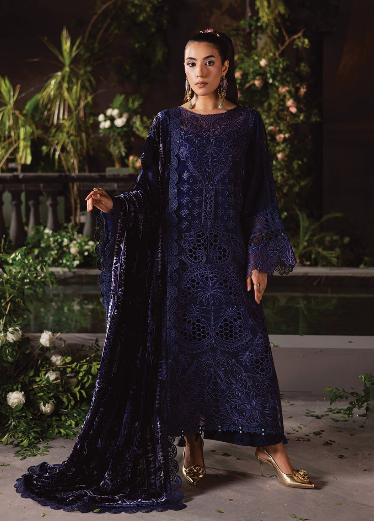 Amelia by Mahnur Luxury Cotrai Embroidered 3 Piece Suits
