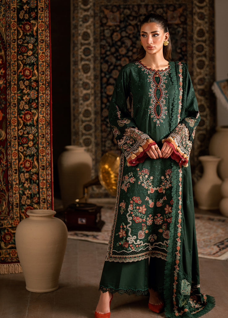 Shades Of Winter by Florent  Marina Twill Embroidered Suits 3 Piece