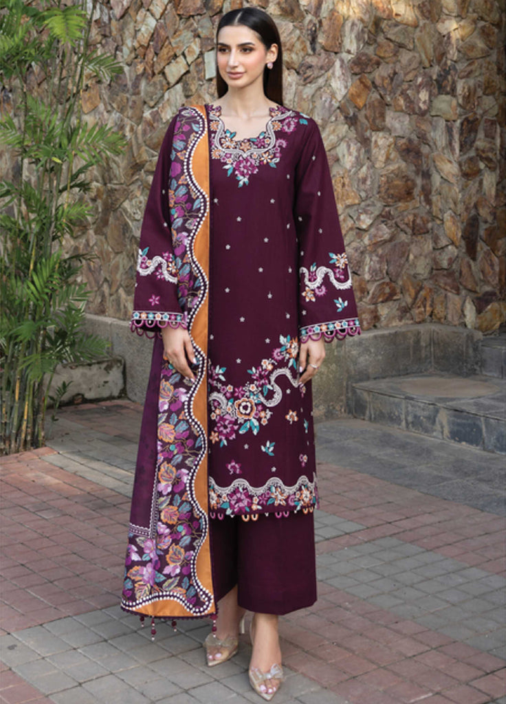 Eminence by Farasha Embroidered Khaddar Suits Unstitched 3 Piece