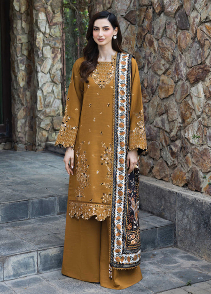 Eminence by Farasha Embroidered Khaddar Suits 3 Piece