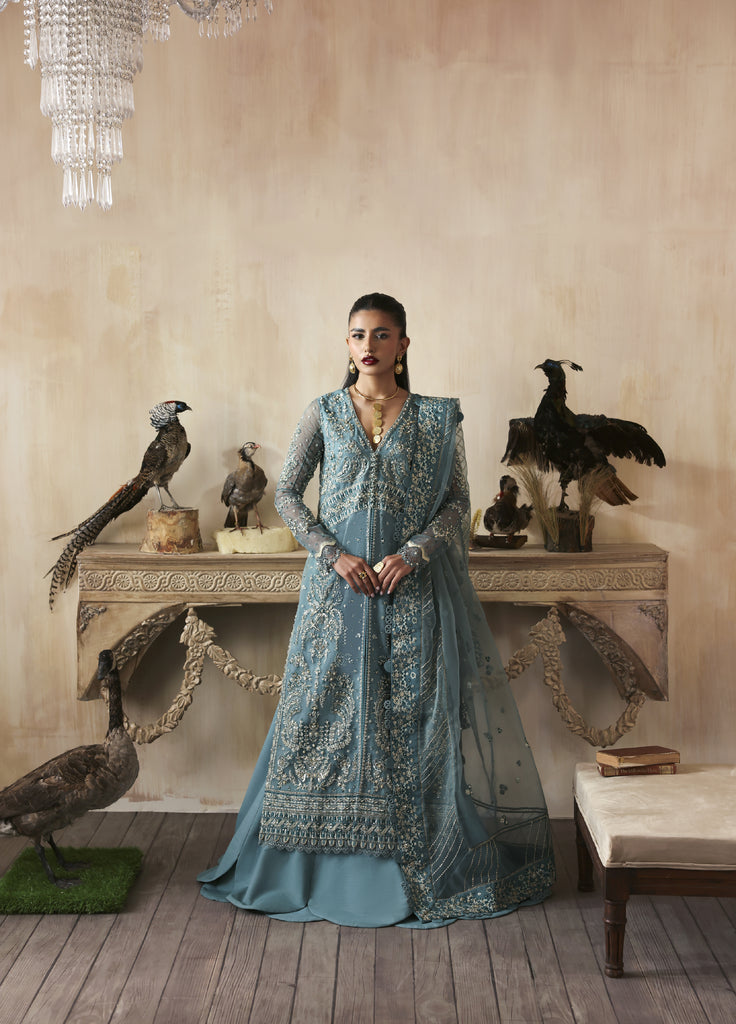 Jahanara by Zarposh Embroidered Organza Suits Unstitched 3 Piece