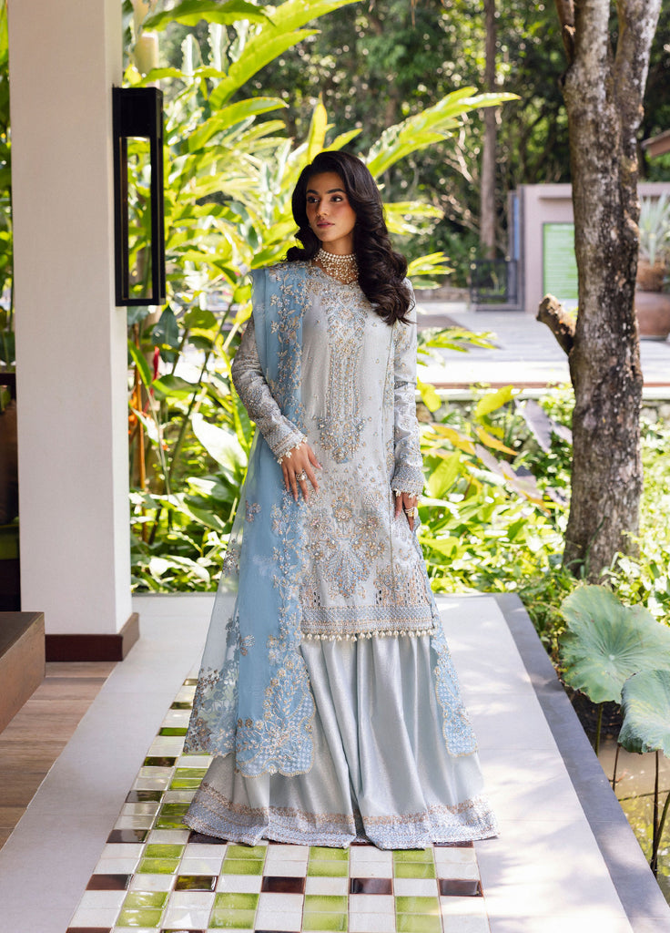 CSaira Rizwan  Tissue Embroidered Suits 3 Piece