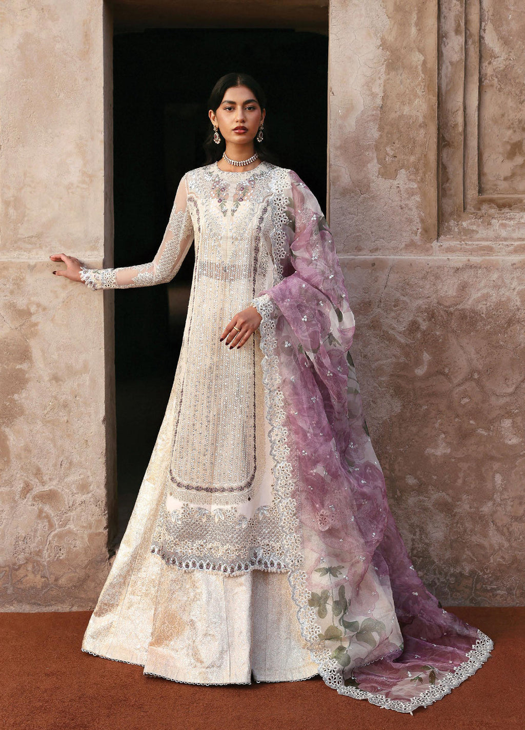 Kaashvi by Ayzel Organza Embroidered Suits 3 Piece