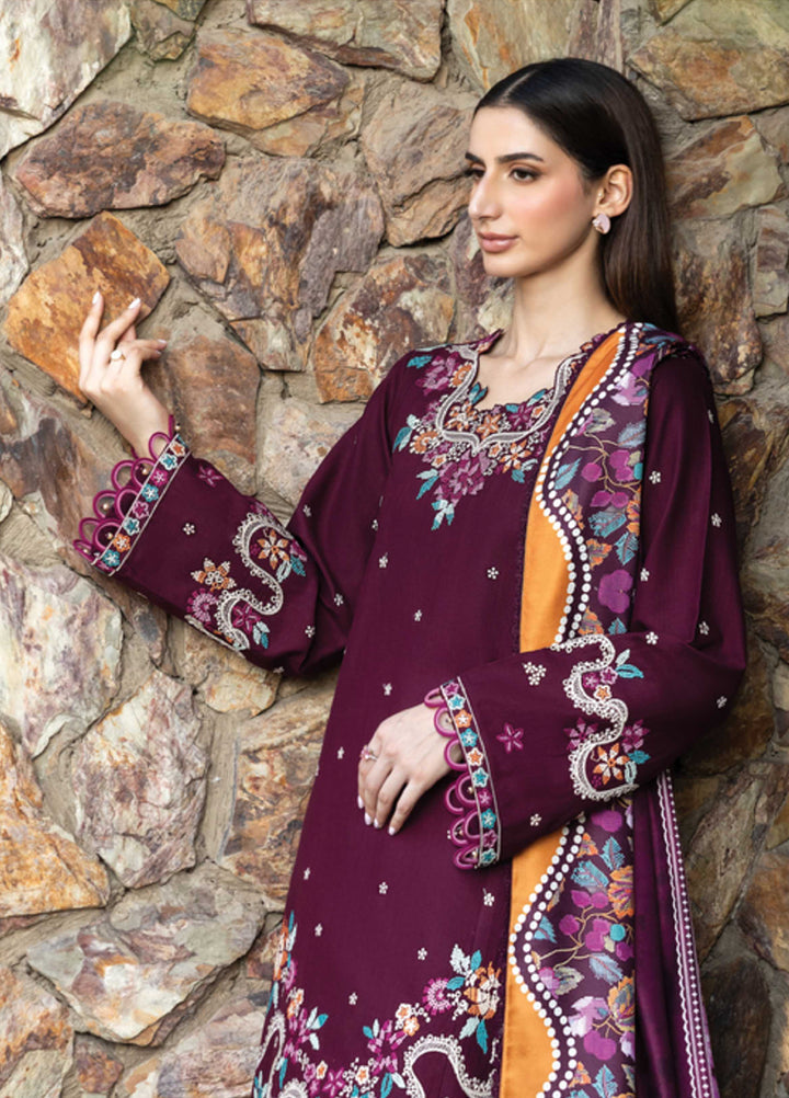 Eminence by Farasha Embroidered Khaddar Suits Unstitched 3 Piece