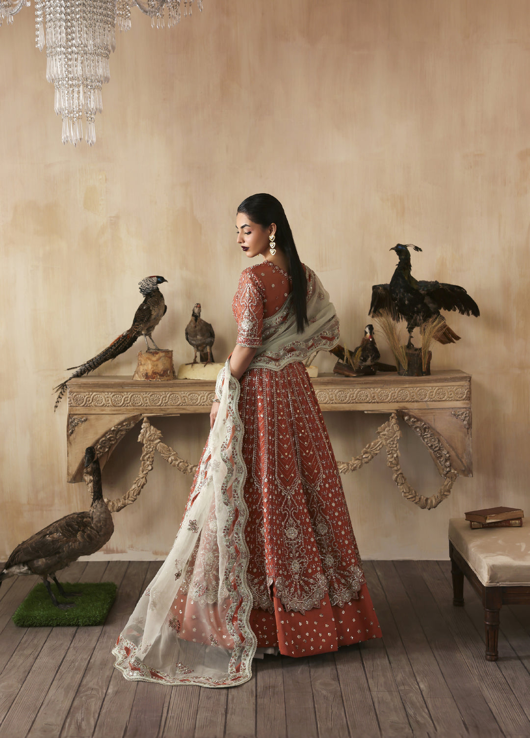 Jahanara by Zarposh Embroidered Organza Suits Unstitched 3 Piece