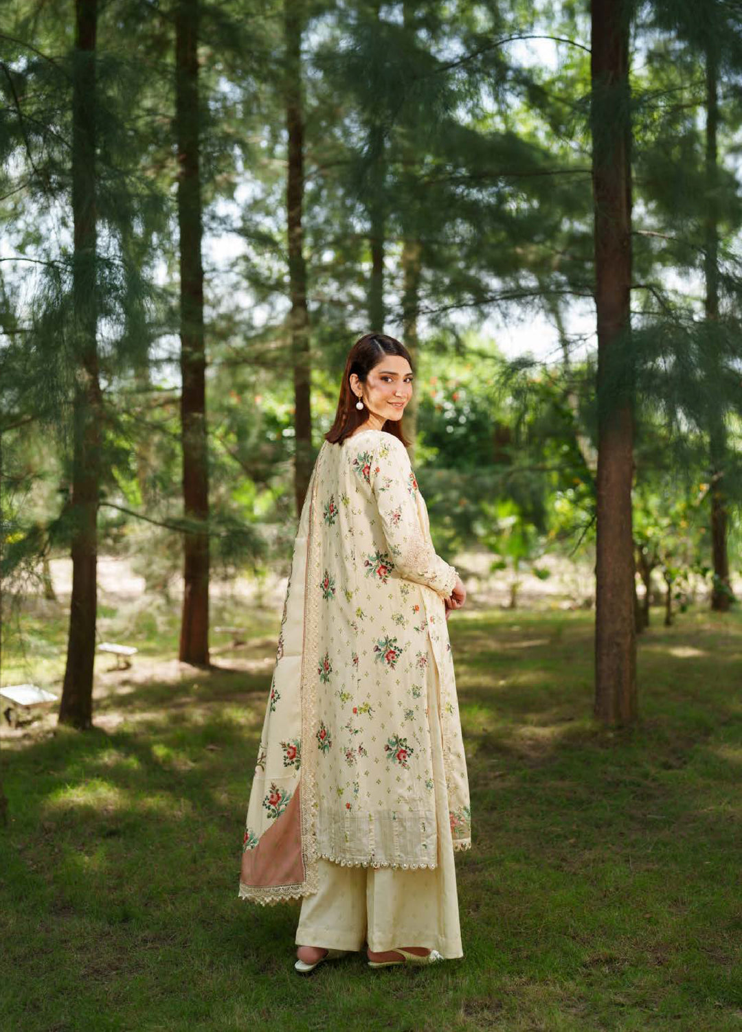 Meraki by Asifa And Nabeel Viscose Embroidered Suits 3 Piece