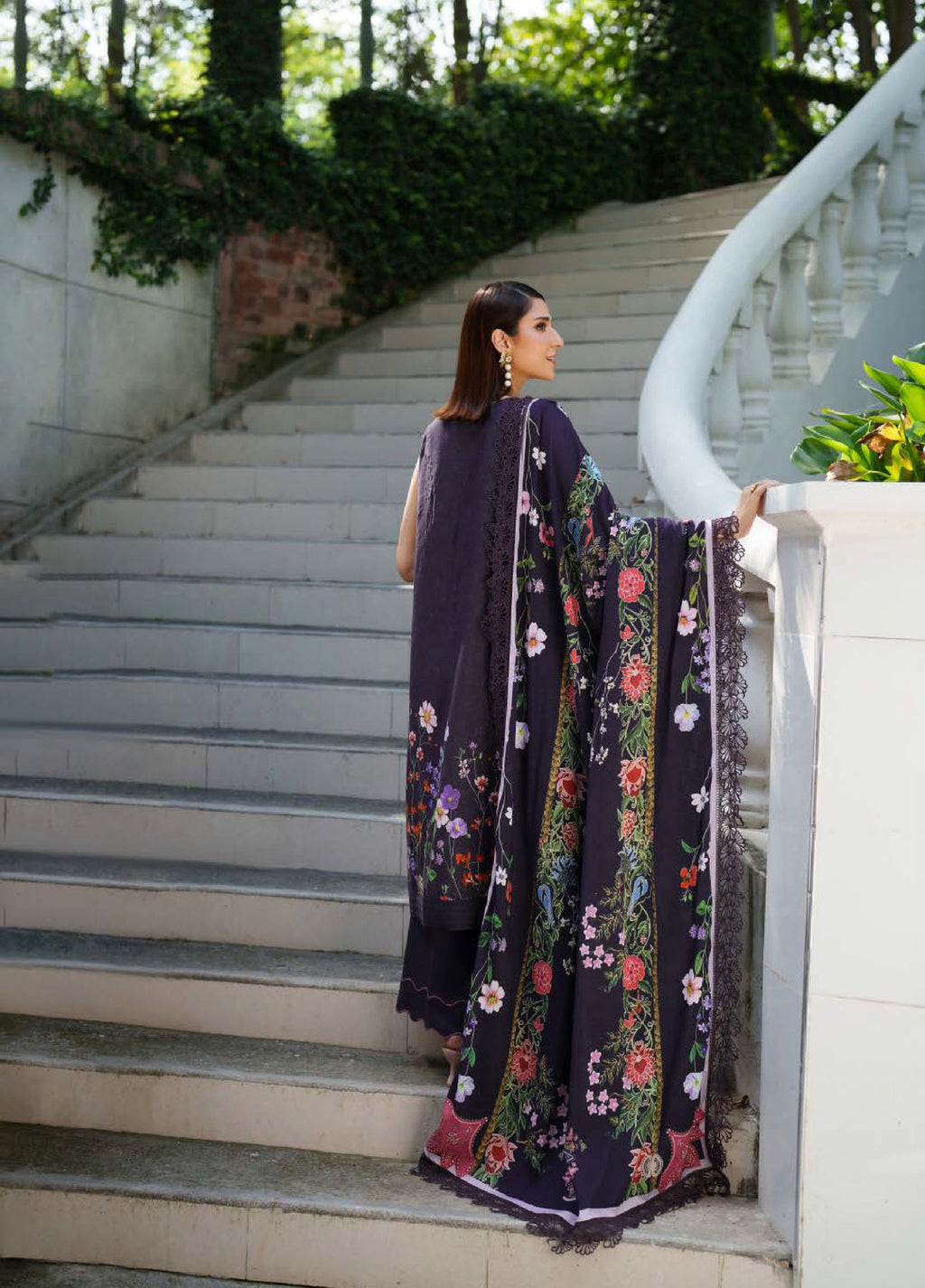 Meraki by Asifa And Nabeel Unstitched Viscose Embroidered Suits 3 Piece