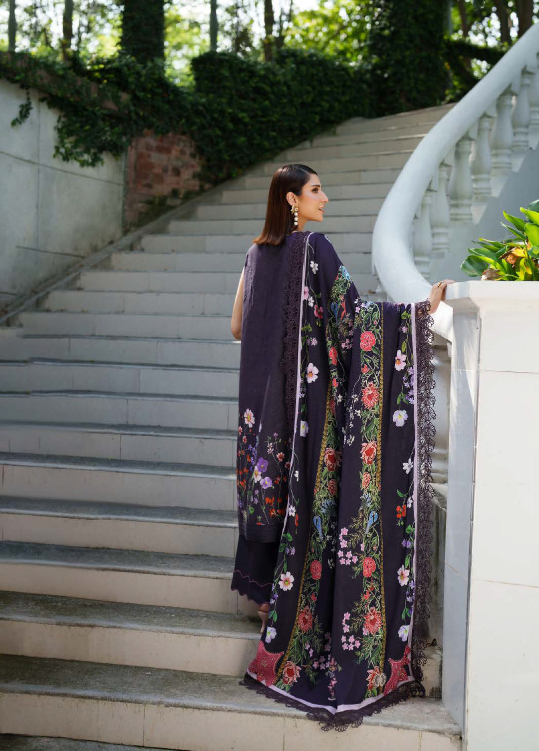 Meraki by Asifa And Nabeel Unstitched Viscose Embroidered Suits 3 Piece