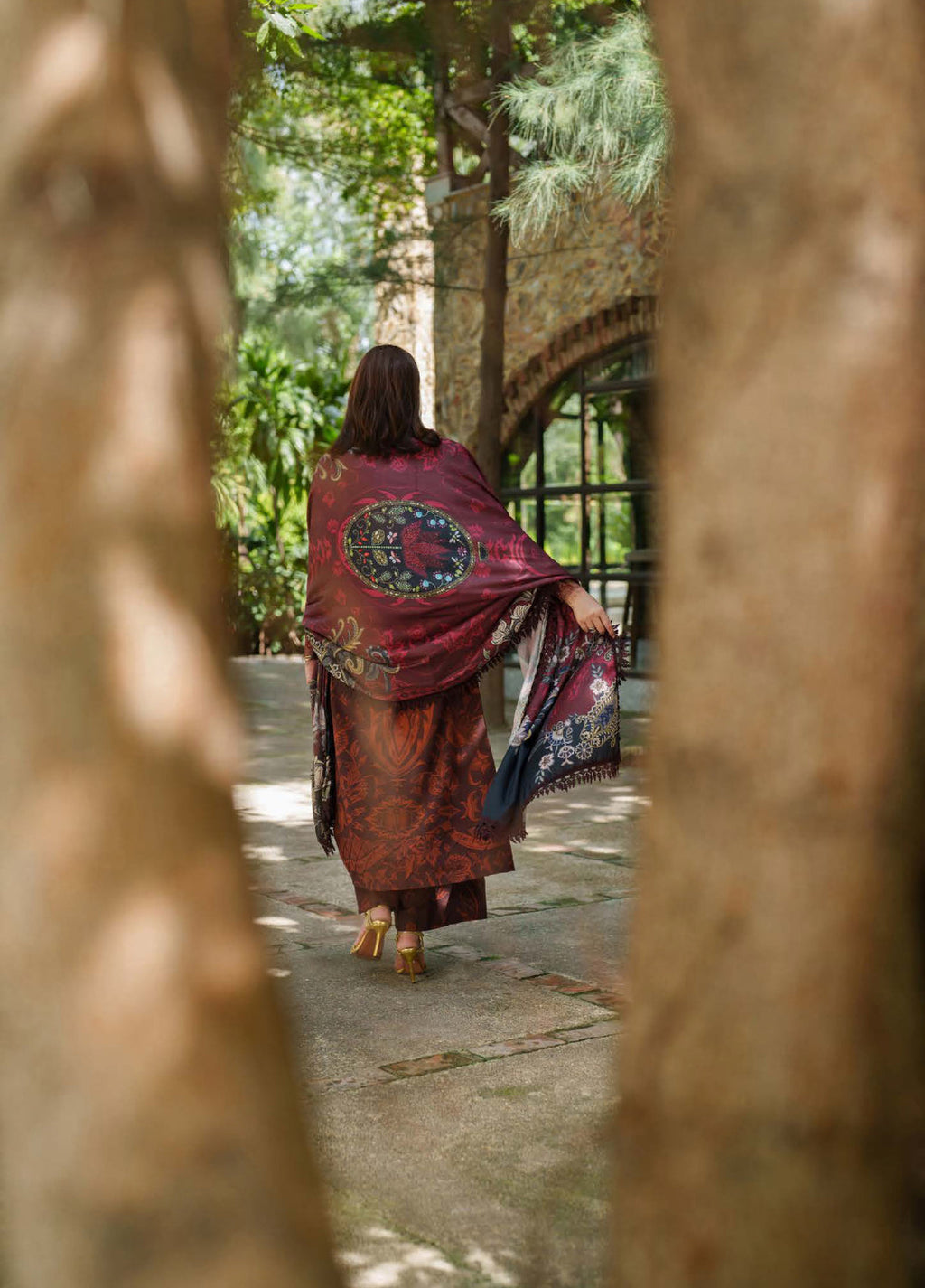 Meraki by Asifa And Nabeel  Viscose Embroidered Suits 3 Piece