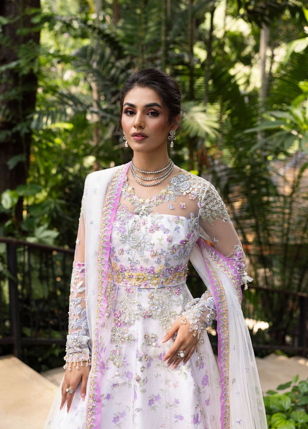 Saira Rizwan  Net Embroidered Suits 3 Piece