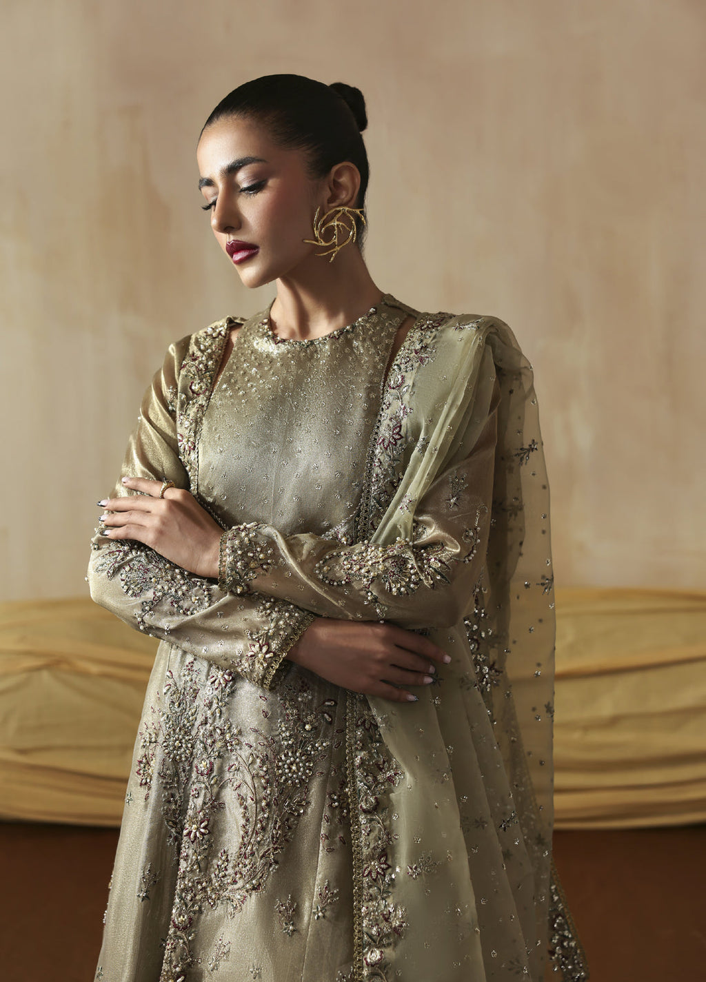 Jahanara by Zarposh Embroidered Zari Suits Unstitched 3 Piece