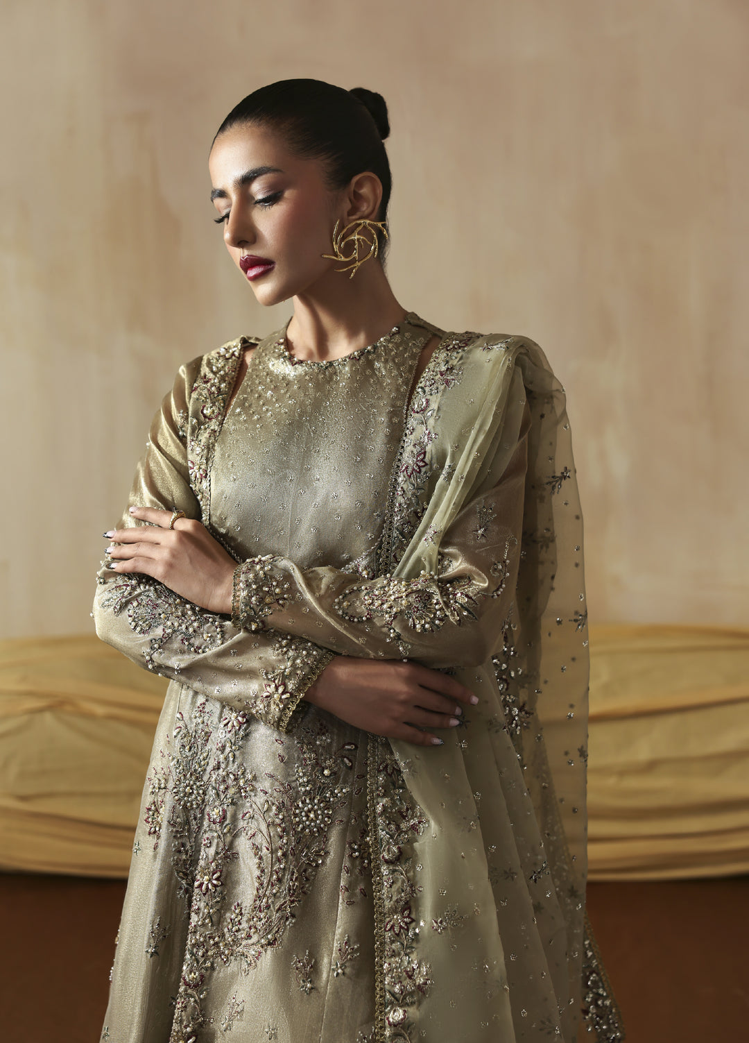Jahanara by Zarposh Embroidered Zari Suits Unstitched 3 Piece