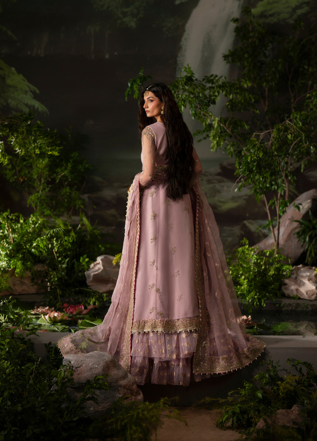 Dastan E Ishq by Ajr Festive Embroidered Organza 3 Piece Suits