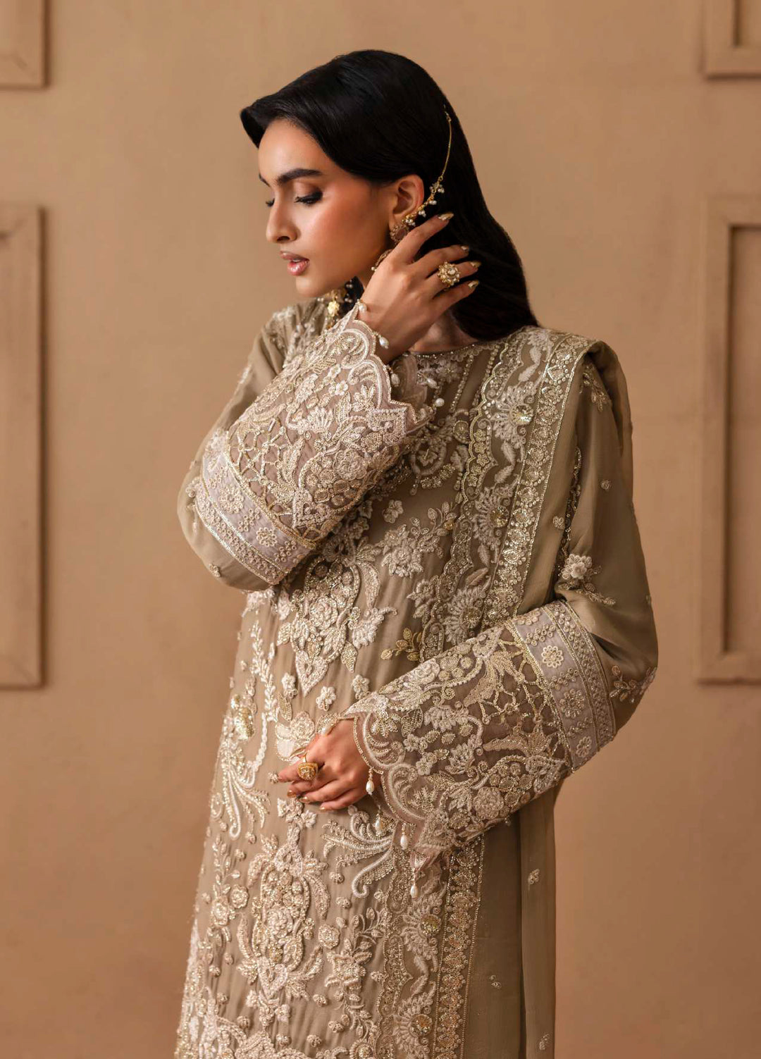 Shehrzadi by Emaan Adeel Embroidered Chiffon 3 piece