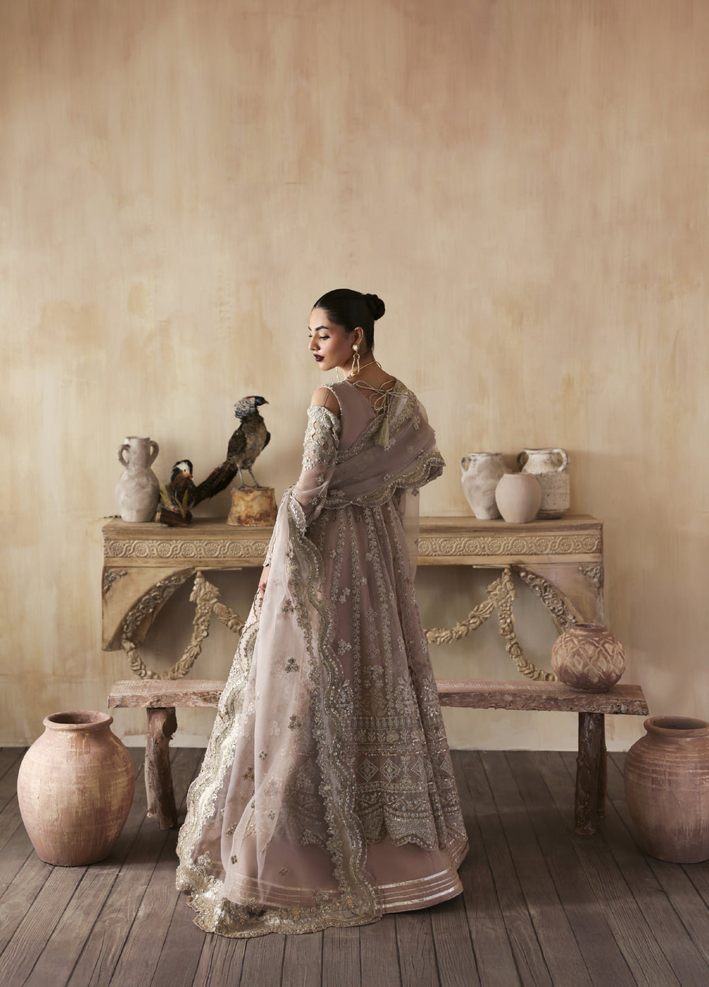 Jahanara by Zarposh Embroidered Organza Suits Unstitched 3 Piece