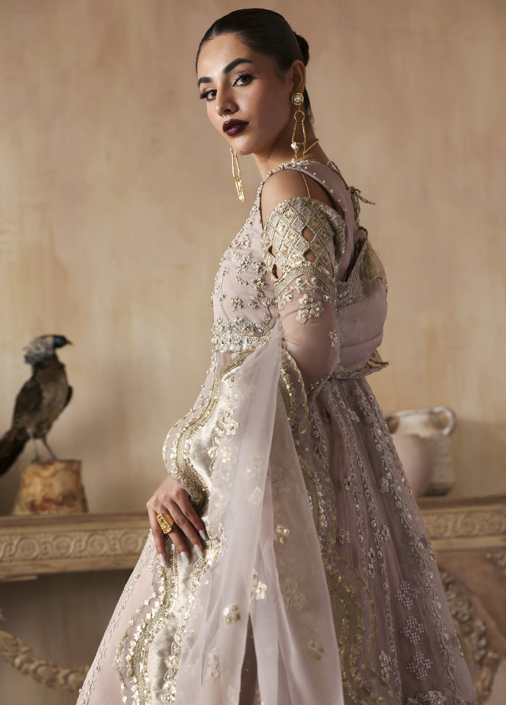 Jahanara by Zarposh Embroidered Organza Suits Unstitched 3 Piece