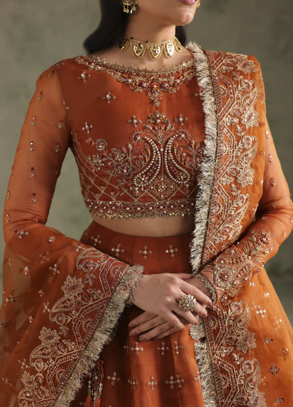 Esmeree by Imran Ramzan Embroidered Unstitched Organza 3 Piece